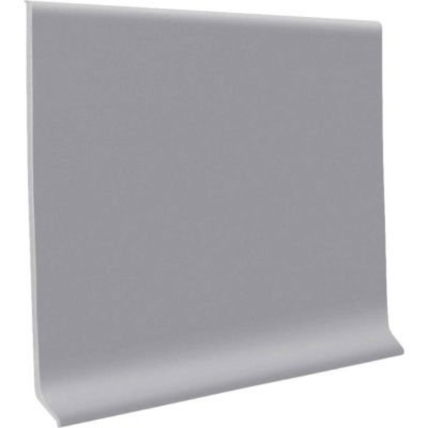Roppe Thermoplastic Rubber Wall Base 4in x 48in Slate 40C73P175